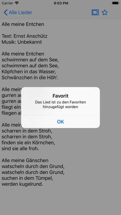 Liederbuch App-Screenshot #4