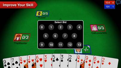 Spades plus game screenshot