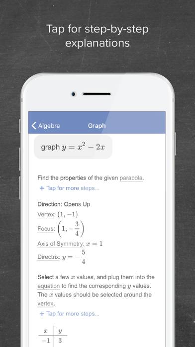 Mathway: Math Problem Solver Capture d'écran de l'application #4