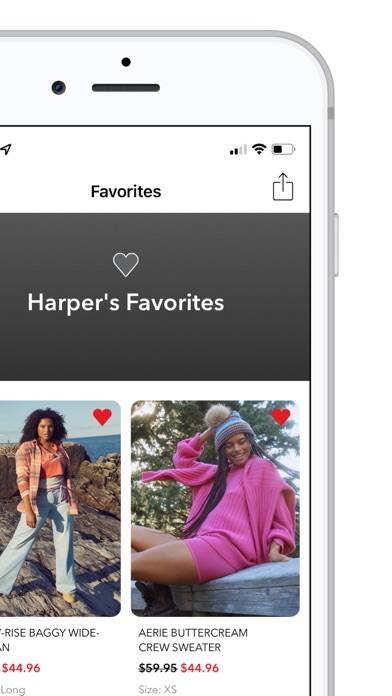 AE plus Aerie App screenshot