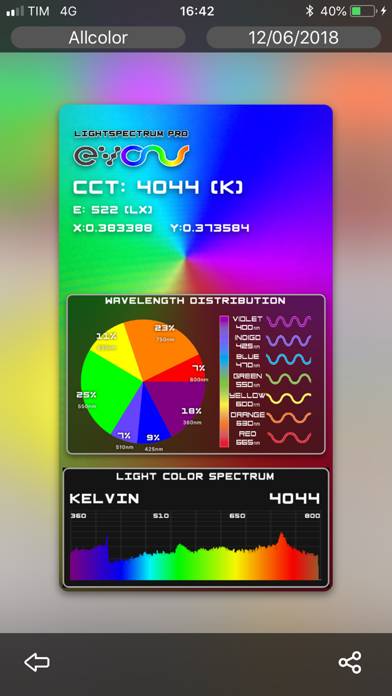 LightSpectrum Pro Captura de pantalla de la aplicación #5