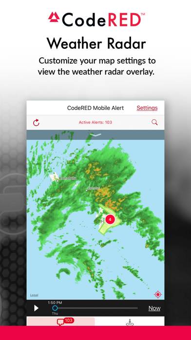 CodeRED Mobile Alert App screenshot