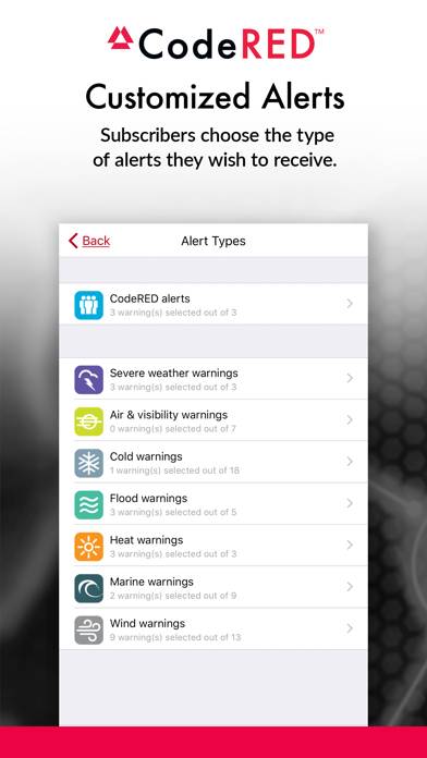 CodeRED Mobile Alert App screenshot #5