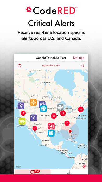 CodeRED Mobile Alert App screenshot