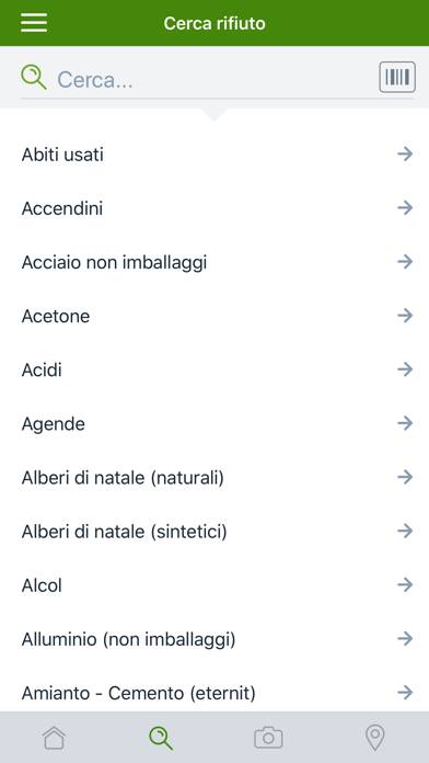 Il Rifiutologo Schermata dell'app #2