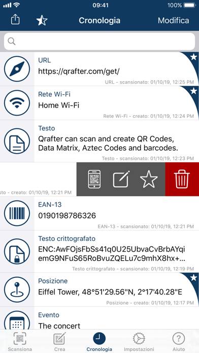 Qrafter Pro: QR Code Reader Schermata dell'app #3