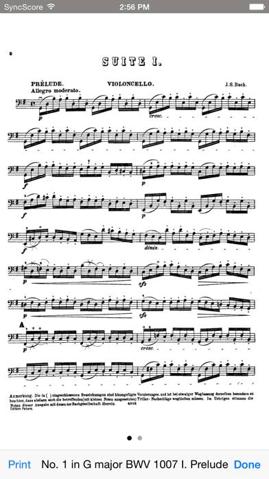 Bach Cello Suites captura de pantalla #4