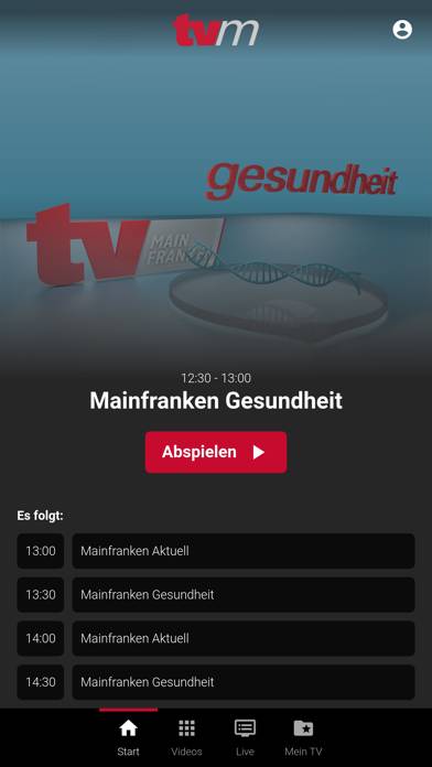 TV Mainfranken App screenshot #1