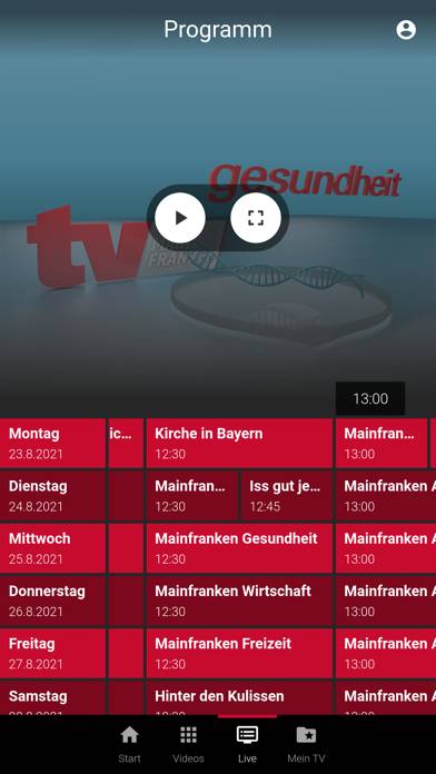 TV Mainfranken App-Screenshot #3