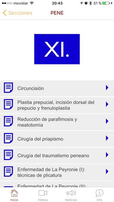Atlas Quirúrgico de Urología Captura de pantalla de la aplicación #3