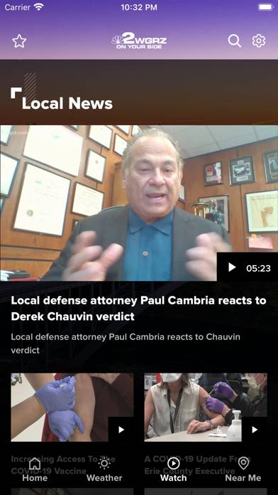 Buffalo News from WGRZ App screenshot