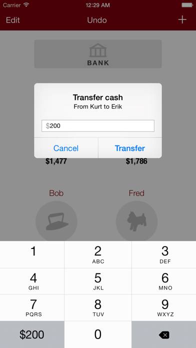 Banker: A Board Game Money Manager App screenshot #3