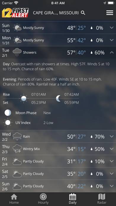 KFVS12 StormTeam Weather App screenshot #1