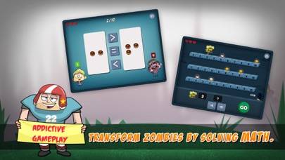 Math Vs Zombies Captura de pantalla de la aplicación