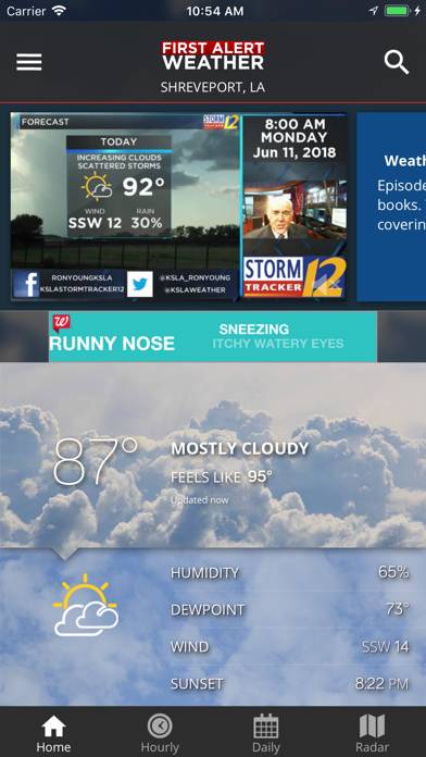KSLA 12 First Alert Weather App screenshot #1
