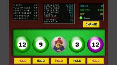 90s Video Pokers Bildschirmfoto