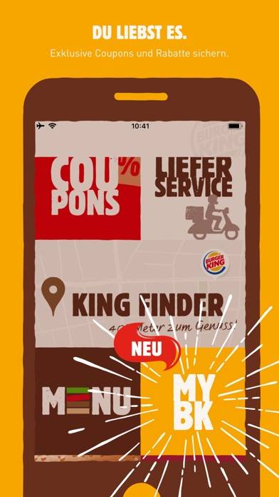 Burger King App-Screenshot #2