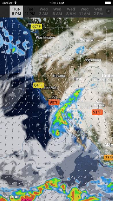WeatherMap plus Schermata dell'app #1