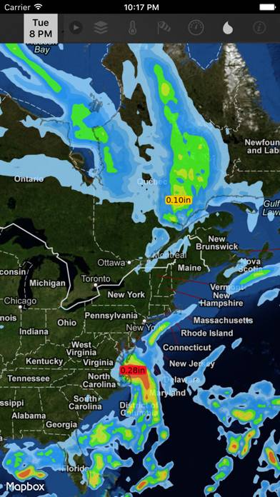 WeatherMap plus Capture d'écran de l'application #3