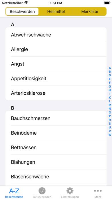 Naturapotheke App-Screenshot #1