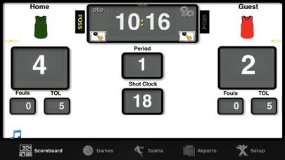 Ballers Basketball Scoreboard App screenshot #2