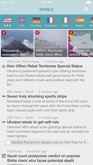 NewsFlash™ App screenshot #2