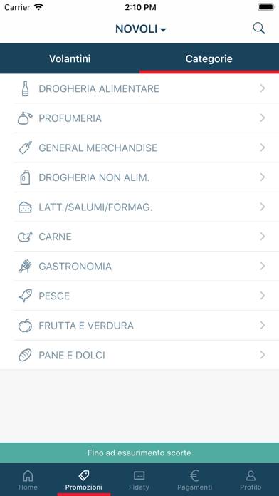 Esselunga Schermata dell'app