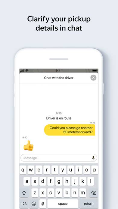 Yandex Go: Taxi Food Delivery App screenshot #1