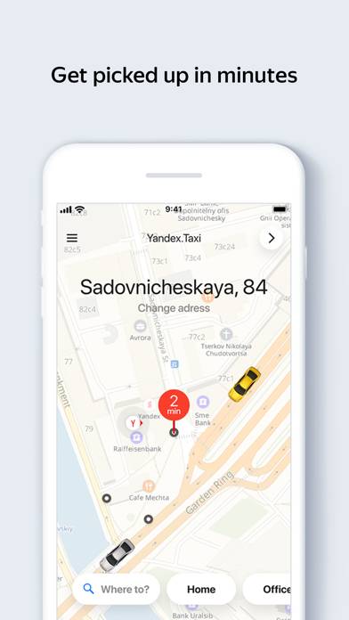 Yandex Go  taxi and delivery screenshot #5
