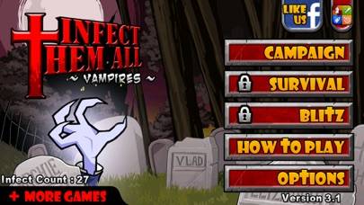 Infect Them All : Vampires Schermata dell'app #1