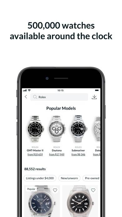 Chrono24 | Luxury Watch Market Schermata dell'app #1