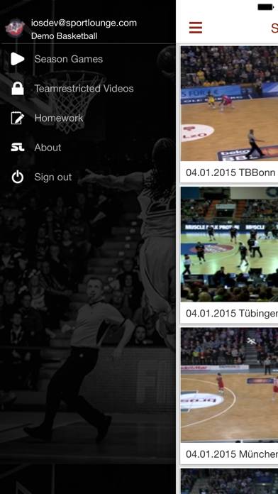 Sportlounge Video App-Screenshot #5