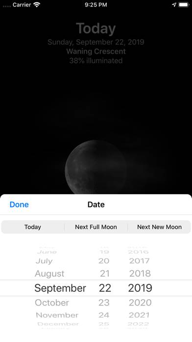 Mooncast Captura de pantalla de la aplicación #3
