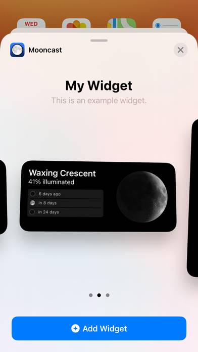 Mooncast App skärmdump #6