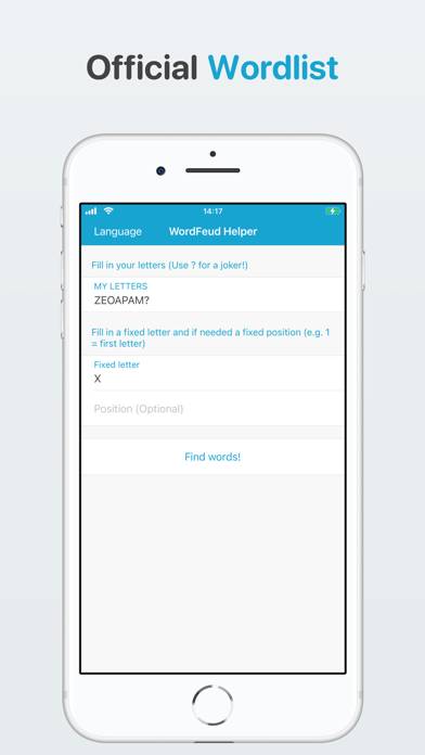 WordFeud Helper - find words! screenshot