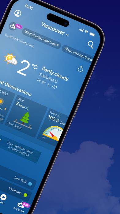The Weather Network Captura de pantalla de la aplicación #2