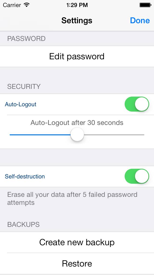 All Your Passwords Captura de pantalla de la aplicación #5