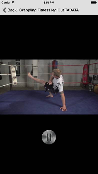 Lucha Grappling Fitness-brasileño jiu-jitsu y judo Captura de pantalla de la aplicación #3