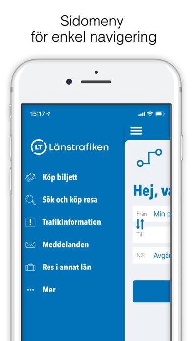 Länstrafiken Örebro App skärmdump #1