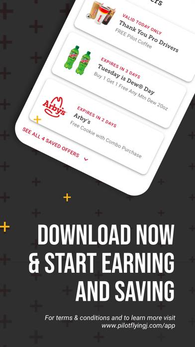 Pilot Flying J: myRewards Plus App screenshot