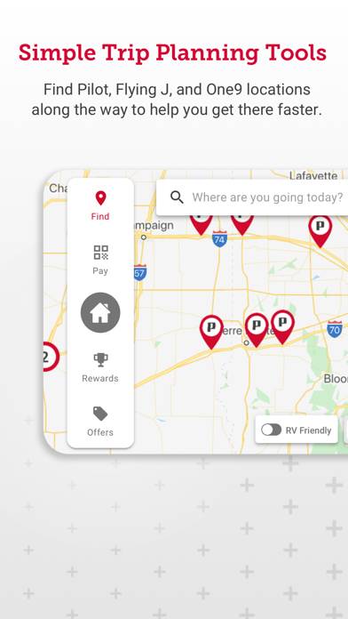 Pilot Flying J: myRewards Plus App screenshot