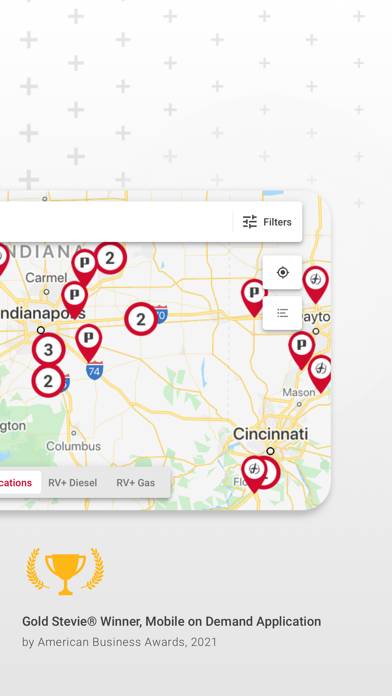 Pilot Flying J: myRewards Plus App screenshot