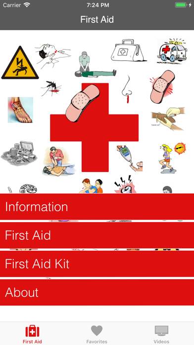 SOS First Aid Captura de pantalla de la aplicación #1