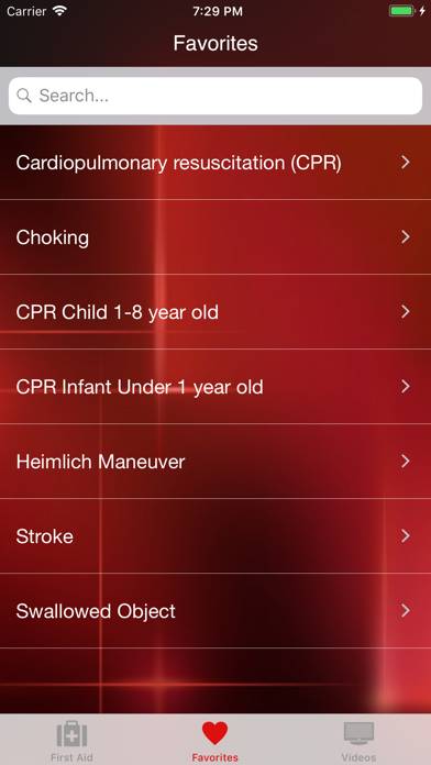 SOS First Aid Captura de pantalla de la aplicación #4