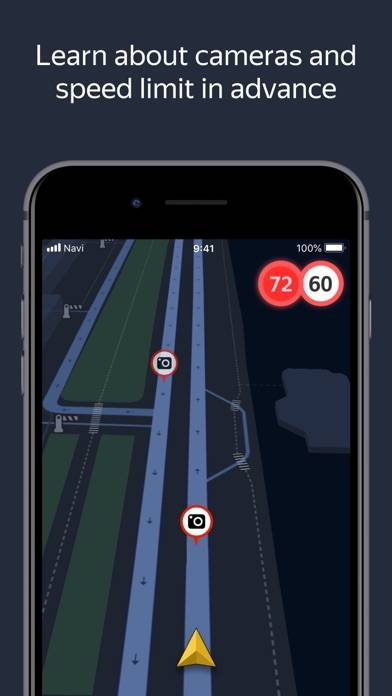 Yandex Navi – navigation, maps Uygulama ekran görüntüsü #2
