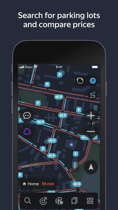 Yandex Navi – navigation, maps Uygulama ekran görüntüsü #6