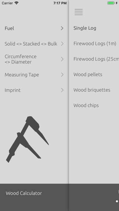 Wood Calculator App screenshot #1