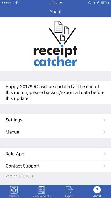 Receipt Catcher Captura de pantalla de la aplicación #5