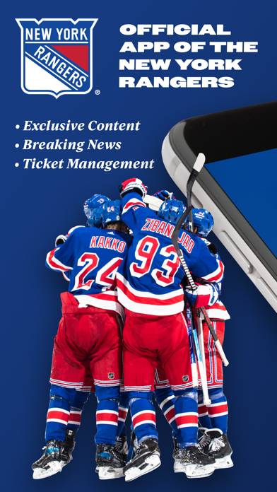 New York Rangers Official App App screenshot #1
