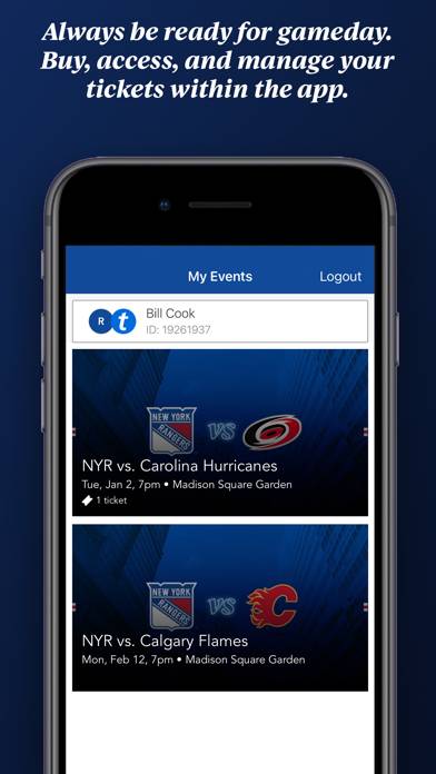 New York Rangers Official App App screenshot #4